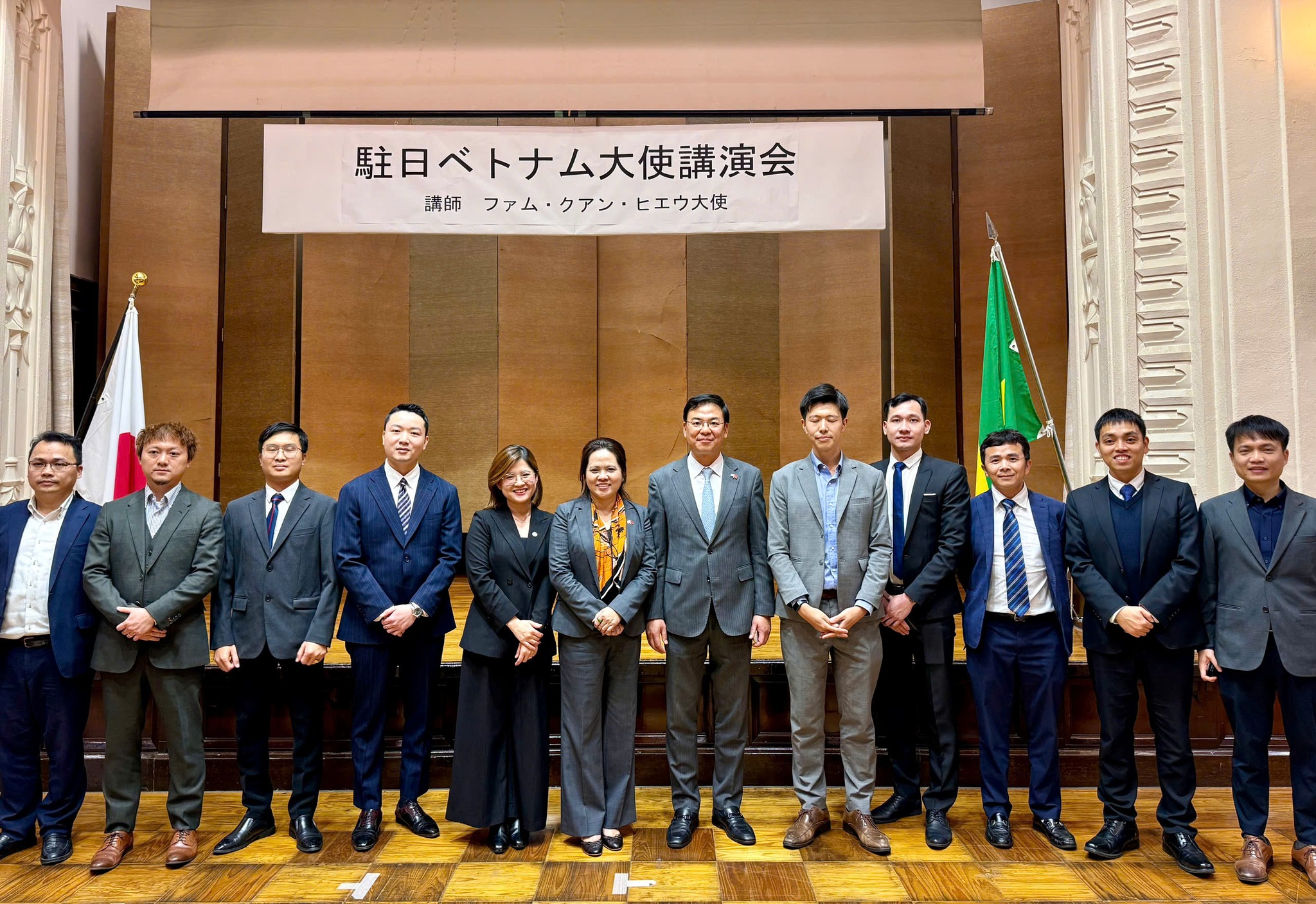 Omi Japan accompanies the Ambassador Extraordinary and Plenipotentiary of Vietnam to Japan as a member of the VADX Association