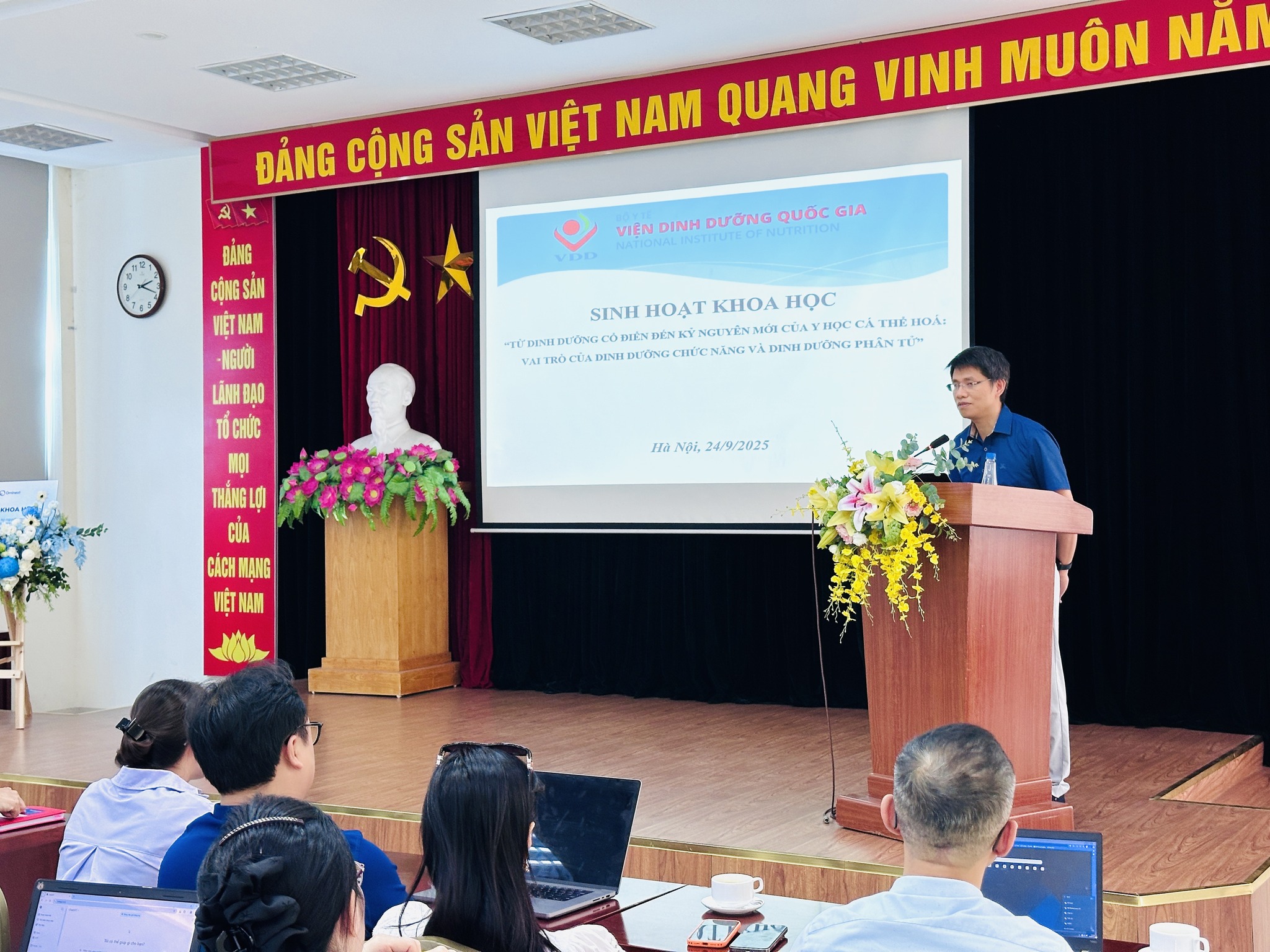 Ominext partners with the National Institute of Nutrition to host a workshop on Personalized Medicine and Molecular Nutrition.