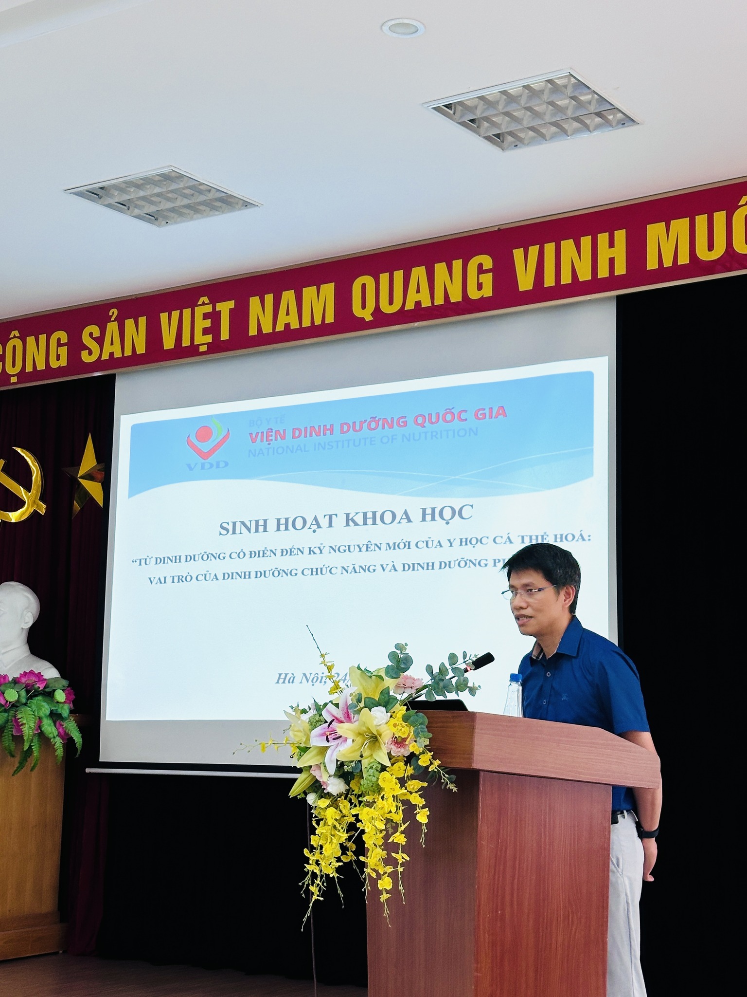 Ominext phối hợp cùng Viện Dinh dưỡng Quốc gia tổ chức hội thảo về y học cá thể hóa và dinh dưỡng phân tử.