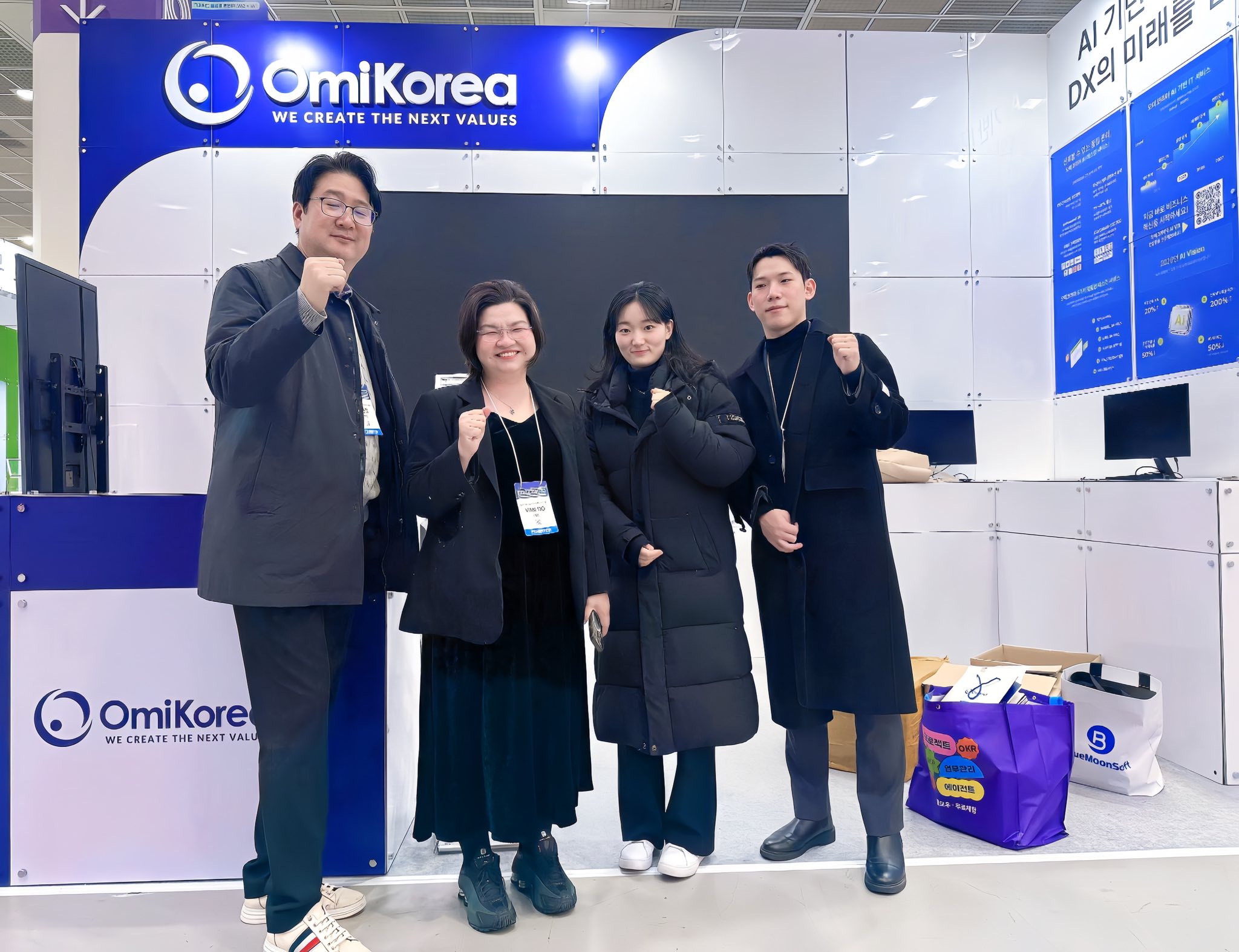 OmiKorea trình bày giải pháp IT tích hợp AI tại Triển lãm ‘AI×Softwave 2025’ tại Seoul, Hàn Quốc