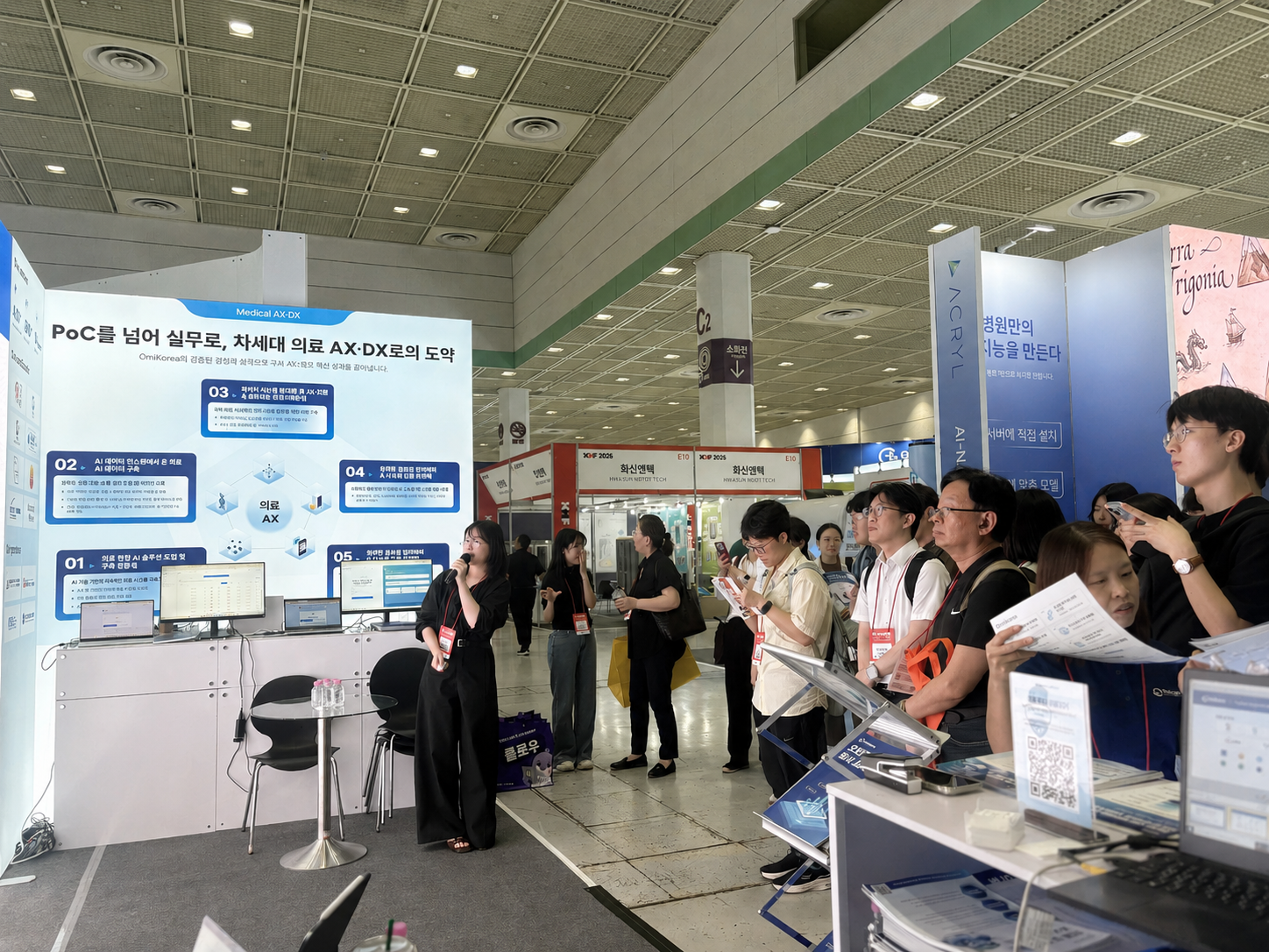 OmiKorea khép lại thành công 3 ngày tham gia Triển lãm K-Hospital Fair 2026